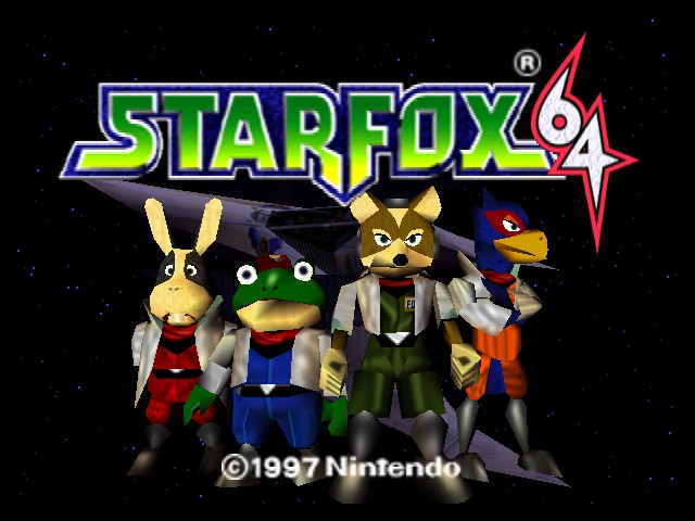 Star Fox 64 - Retextured Title Screen